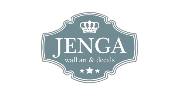 Jenga Wall Art Logo