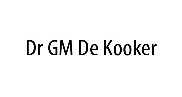 Dr GM De Kooker Logo