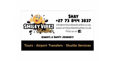 Smiley Vibez Shuttles Logo