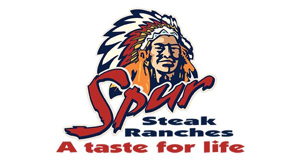 Spur Steal Ranch Big Greek Logo