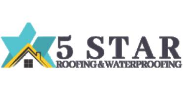 5 Star Roofing & Waterproofing Logo