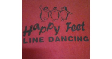Happy Feet Line Dancing Logo