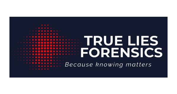 True Lies Forensics Logo