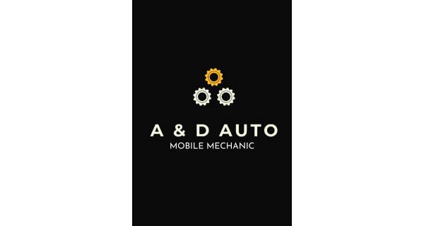 A&D AUTO A&D AUTO MOBILE MECHANIC Logo